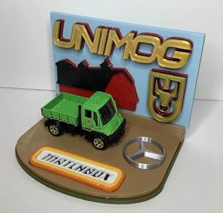 UNIMOG matchbox display