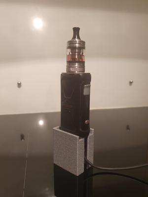 Small vape holder for USB charging