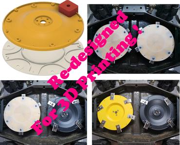 Luba AWD - 6 Blades cutting disk & blades cover