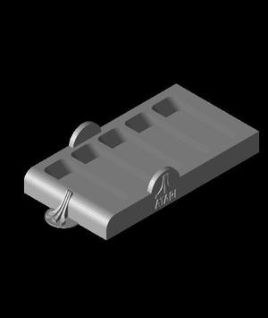Atari Stand - retroCART resize with bottom v2