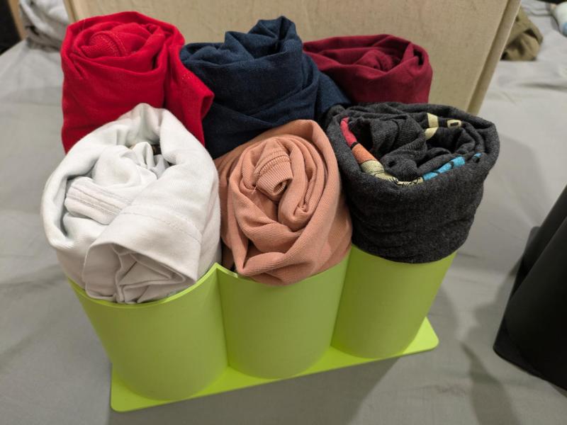 Shirt tube - upper body wear/ clothes organizer