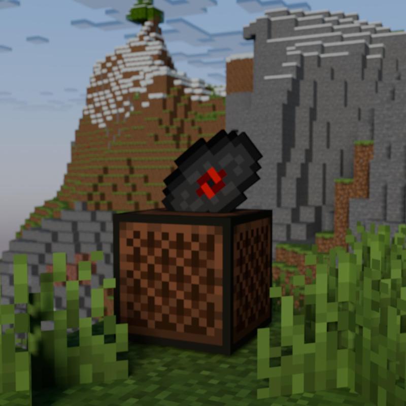 minecraft jukebox piggy bank