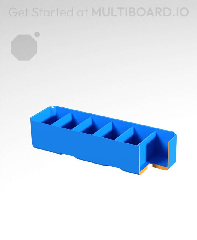 3x1x0.75 - Double Divided Bin - Multibin Insert