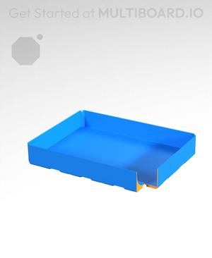 4x3x0.75 - Curved Bin - Multibin Insert