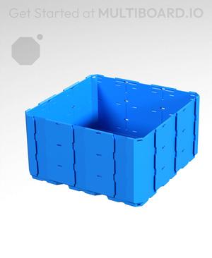 3x3x1.5 - Full Multipoint Rail - Multibin Shell