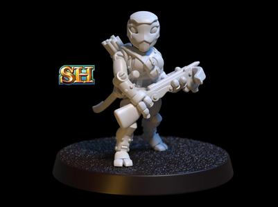 Autognome with Crossbow