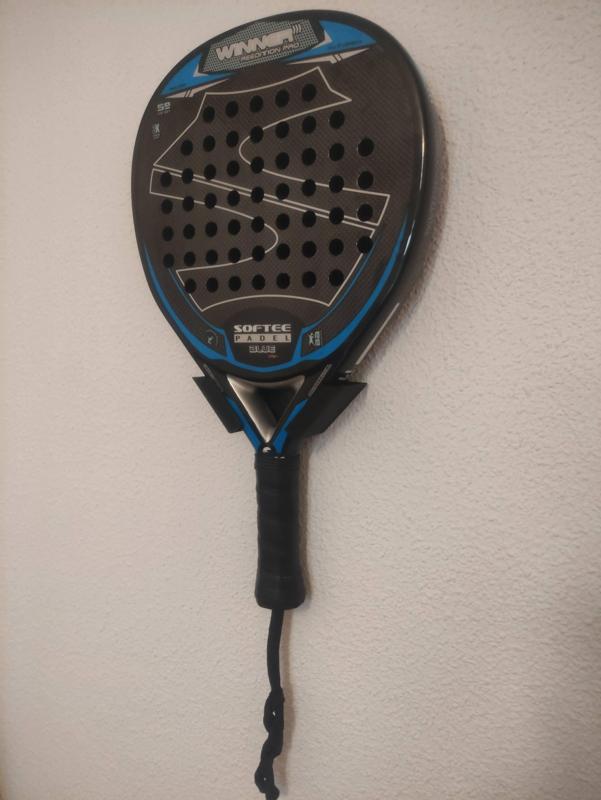 Padel racket holder
