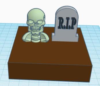 SCARY HALLOWEEN GRAVEYARD