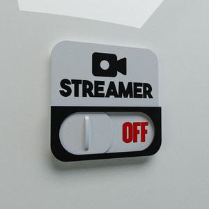 STREAMER DOOR PLATE - ON AND OFF