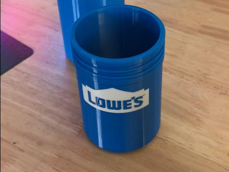 Lowe's Bucket Koozie 12oz & 16oz