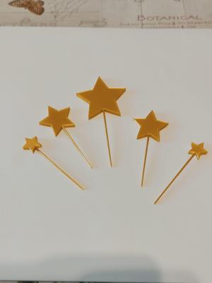 Cake topper stars