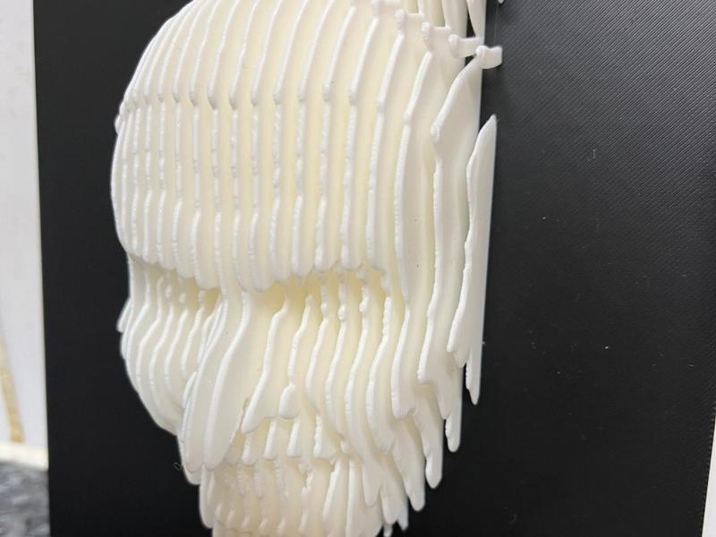 the terrifier layered sculpture 