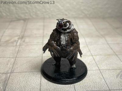 Owlbear through the ages- Pathfinder 2nd Edition 