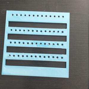 a shield for holding earrings