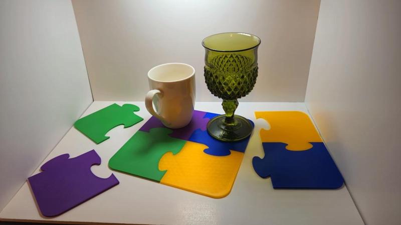 Puzzle Piece Coaster