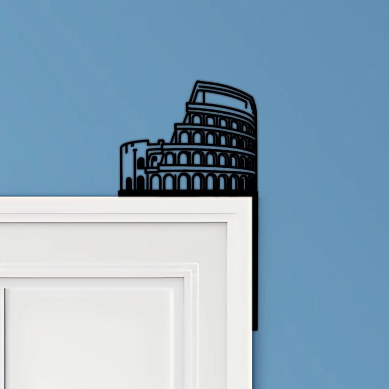 Colosseum Door Corner Decor