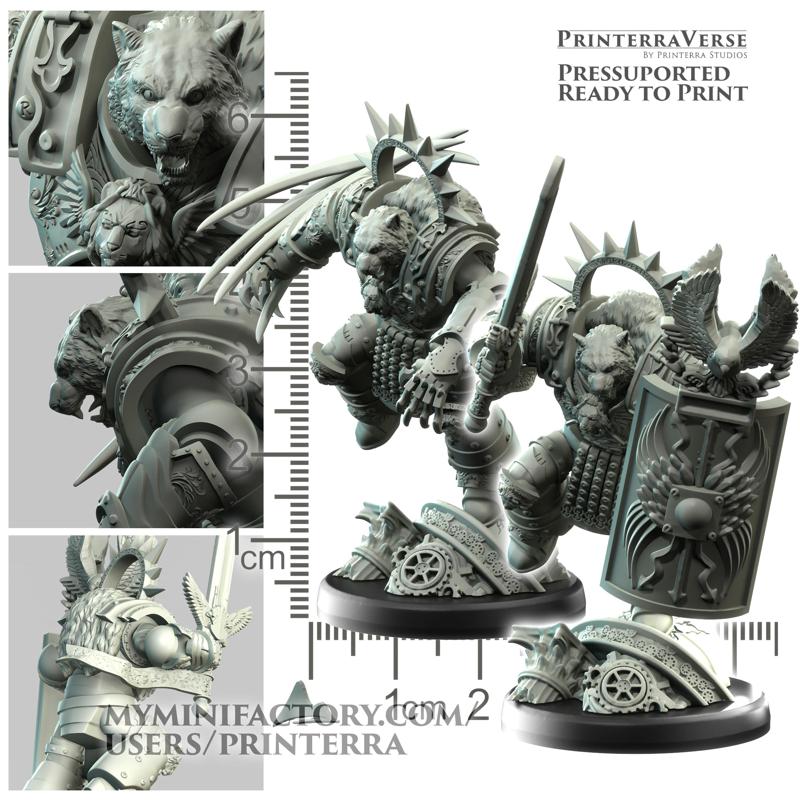 040 ROMANUS Lord Tigrus with Hand Variants