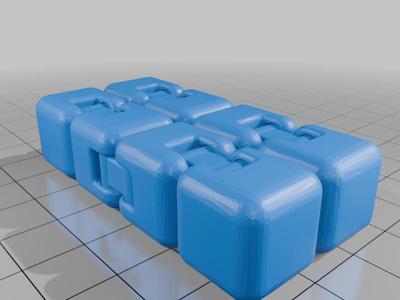 folding fidget cube