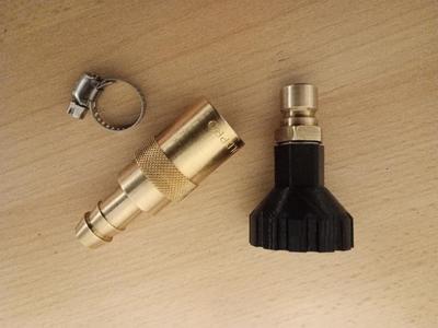 Garden hose tap connecter
