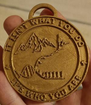 Medal for personal growth