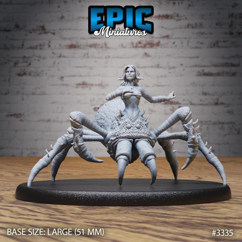 Arachne Spider Lady / Evil Arachnid Tribe / Forest Crawler / Jungle Beast / Wild Animal Encounter