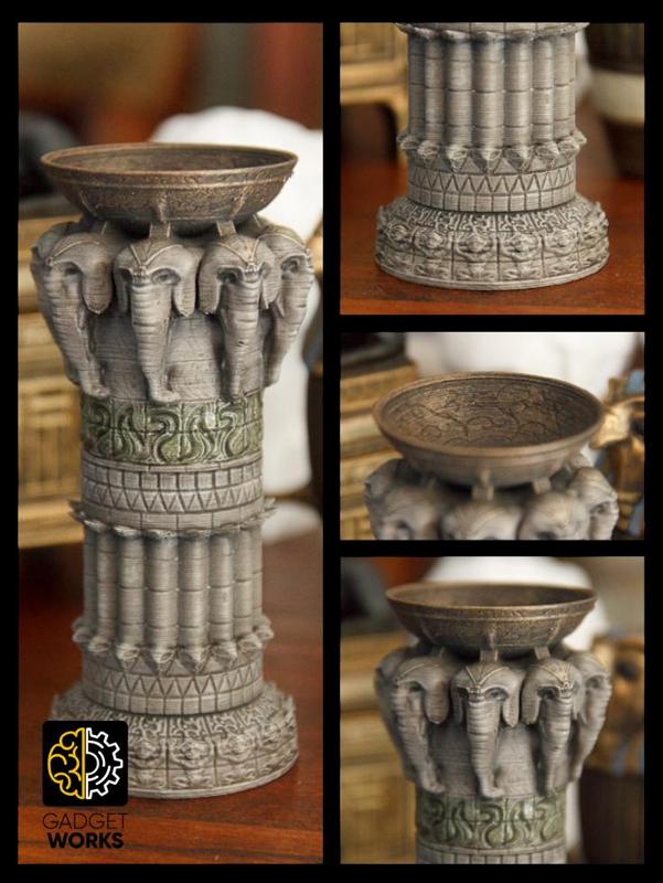 Animal Pillars - Temple of the Elephant