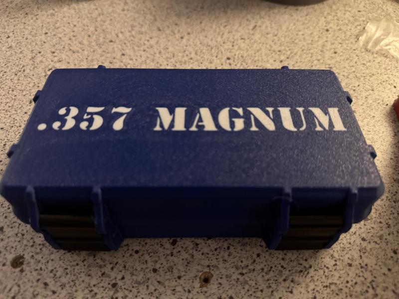 357 Magnum Rugged Ammo box