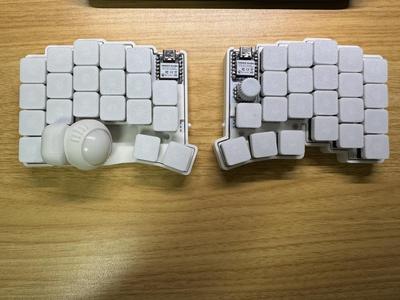 17mm narrow pitch - flat keycap