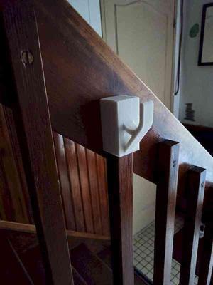 Porte manteau escalier