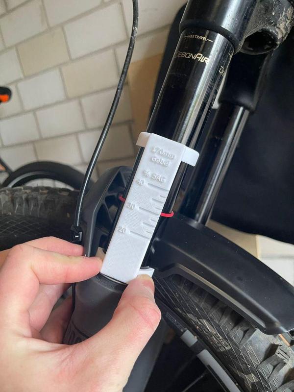 RockShox ZEB 170mm SAG measuring tool