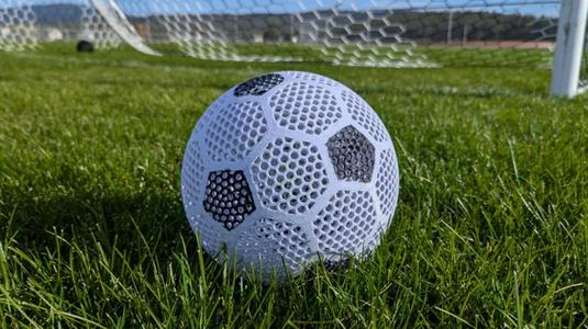 Airless Soccer Ball Model/3MF