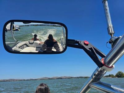 Boat Mirror support arm