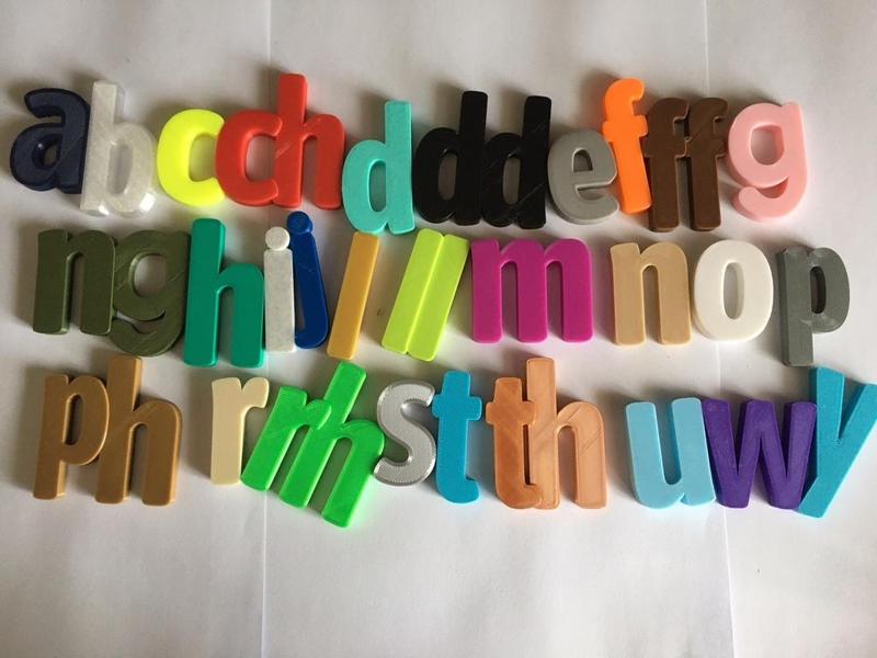 welsh alphabet fridge magnets 
