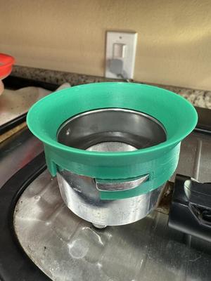 Espresso dosing ring for capresso espresso machine