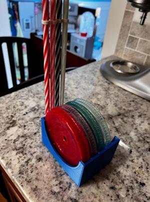 Starbucks Coffee Cup Straw and Lid Holder