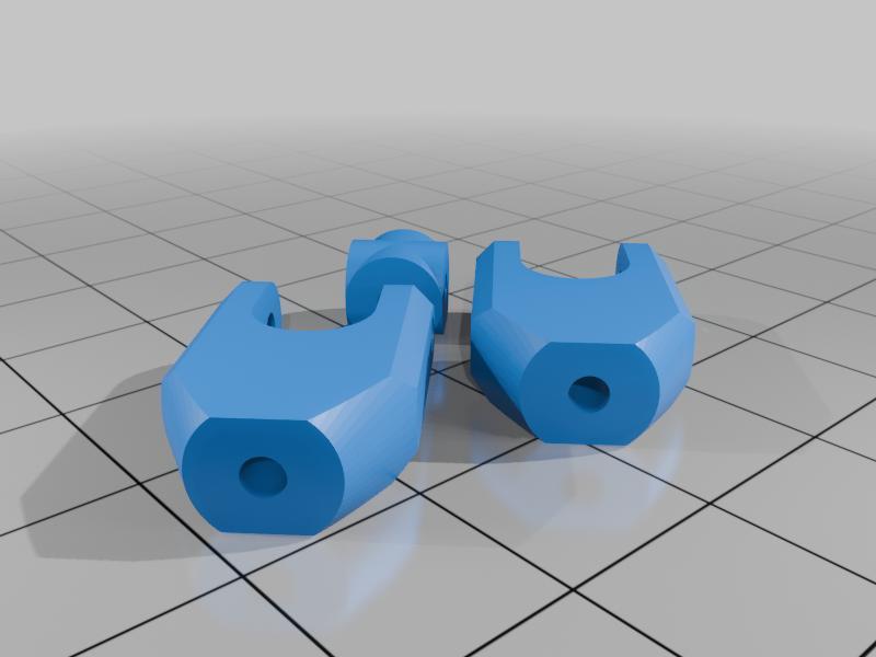 Universal joint (needs 2mm pins)