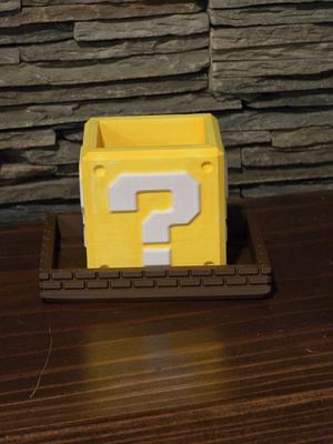 Mario Brick Planter Base