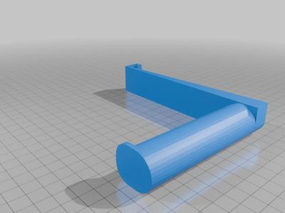 angled xyzprinting danvinci 1.0 spool holder