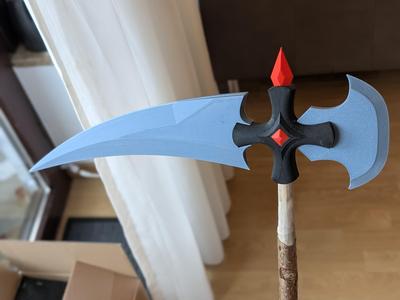Scythe For Cosplay - Diamonds