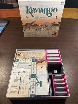 Kavango boardgame insert