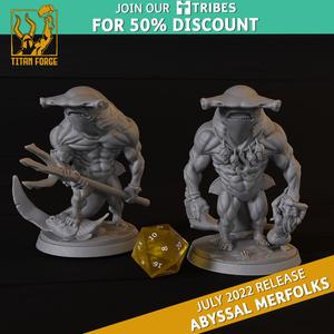 Abyssal Merfolks Sharkmens