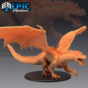 Adult Forest Dragon / Woods & Swamp Encounter / Green Jungle Drake
