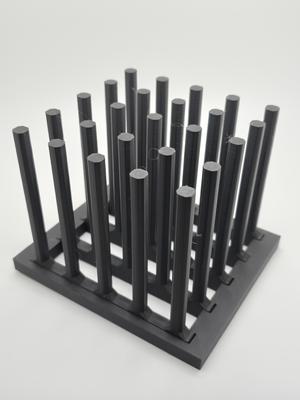 Vertical peg stand