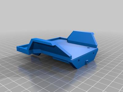 scx24 Flat bed without cage