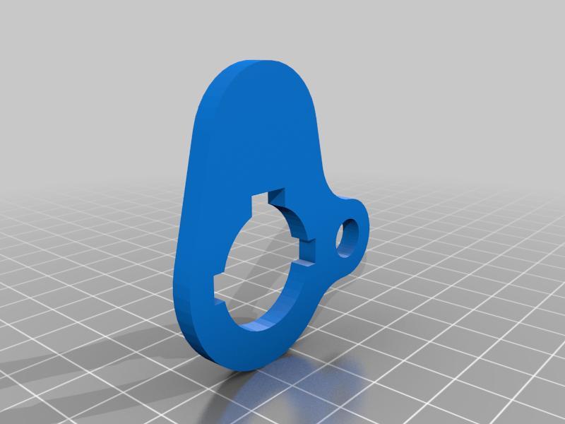 Airsoft M4 AEG sling plate