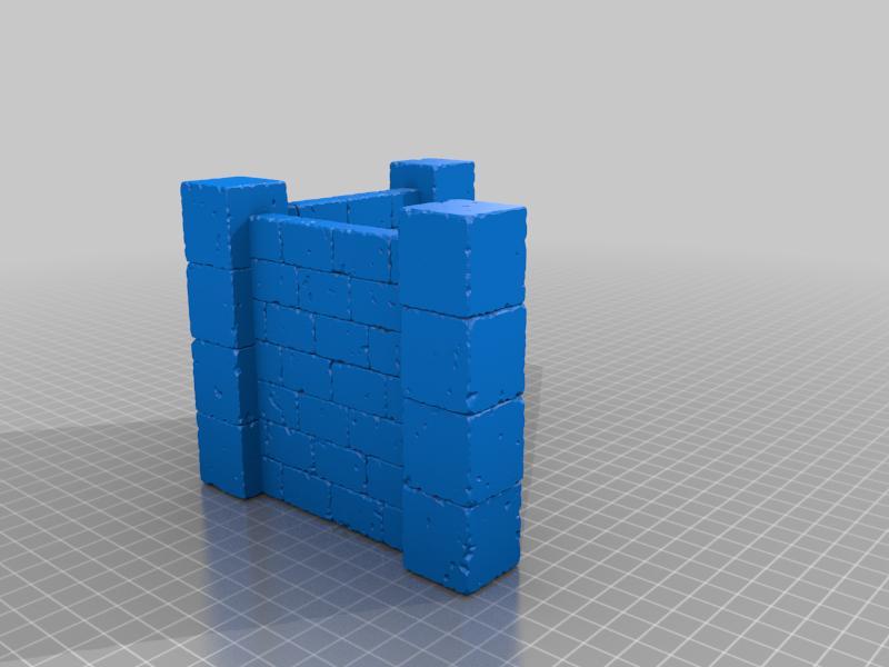 Basic Stone Wall Terrain #1