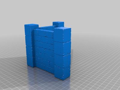 Basic Stone Wall Terrain #1
