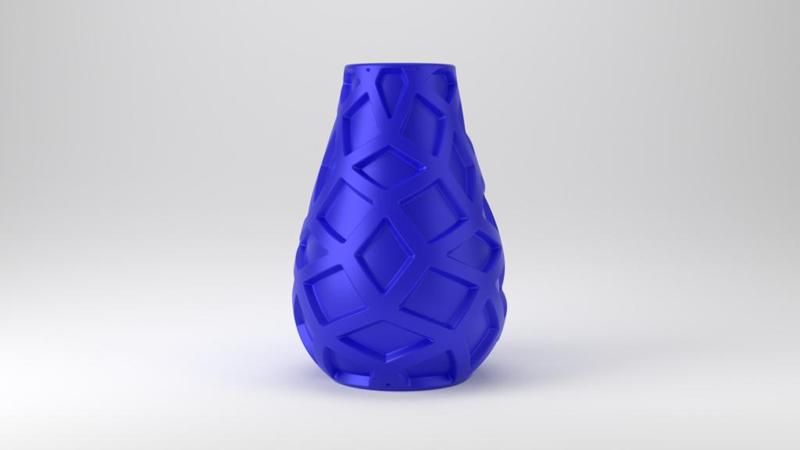 Abstract Pattern Vase