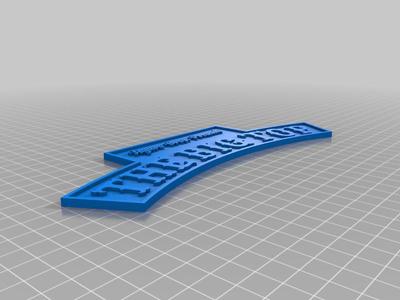 The Big Top sign - Thorpe Park Fright Nights