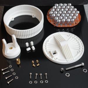 Weisse LED Lampe für 5mm LEDs.